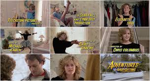 Adventures in Babysitting (1987) — Art of the Title