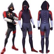 📅 this character was added at fortnite battle royale on 28 february 2019 (chapter 1 season 8 patch 8.00). Spiel Ikonik Cosplay Kostum Schlacht Royale Ikonik Zentai Erwachsene Kinder Body Overalls Party Karneval Halloween Anzug Game Costumes Aliexpress