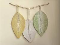 Macramé Leaves Workshop | The Craft Cottage...