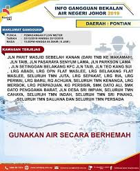 Oleh itu, langkah yang berkesan bagi mengatasinya hendaklah dilakukan. Komuniti Johor Info Gangguan Bekalan Air Bagi Negeri Facebook