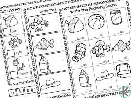 Purchase now and save 90% off the total. Free Beginning Initial Sound Worksheets