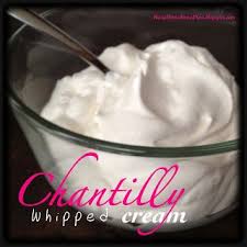 Busy Mom S Menu Plan Chantilly Whipped Cream Whipped Cream Chantilly Cream Recipes With Whipping Cream