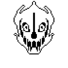 The advantage of transparent image is that it can be used efficiently. Gaster Blaster Pixel Art Undertale Amino