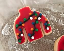 Try these classic gingerbreads on for size. Ugly Sweater Cookies Etsy