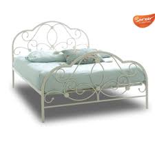 Check spelling or type a new query. Double Or Small Double White Metal Bed Frame