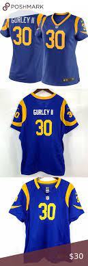 Nike Todd Gurley La Rams Onfield Alternate Jersey Athletic Outfits Nike Todd Gurley Athletic Outfits