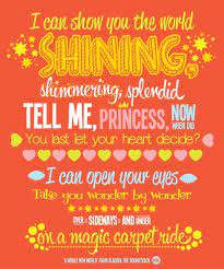 Free Free 274 Aladdin Disney Songs Lyrics SVG PNG EPS DXF File