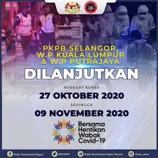 Compare prices for trains, buses, ferries and flights. Pkpb Di Wilayah Persekutuan Kuala Lumpur Selangor Dan Putrajaya Dilanjutkan Bermula 27 Oktober Hingga 9 November 2020 Laman Web Rasmi Jabatan Kemajuan Orang Asli