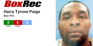 BoxRec: Harry Tyrone Paige
