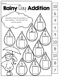 Are there any free printable cutting skills worksheets? Spring Math And Literacy Packet Kindergarten Kindergarten Addition Worksheets Kindergarten Math Worksheets Spring Math