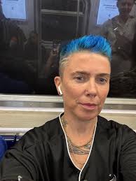 This blue cute hair i did. Inbox me for any hair needs