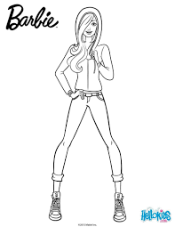 Barbie is one of the few women we know who is able to successfully change her career path without fail. Barbie Coloring Pages Barbie Wearing A Hoodie Barbie Coloring Pages Barbie Drawing Barbie Coloring