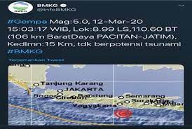 Di jepang ada sebuah sistem yang bisa memberi tahu masyarakat bahwa akan terjadi. Gempa Bumi Guncang Wilayah Pacitan Terasa Hingga Gunungkidul Infogunungkidul