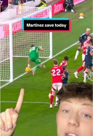 Emi Martinez Makes Incredible Save Against Nottingham Forest