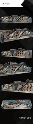mazloum tiles more booth on behance architecture design sketch exhibition stand design architecture design concept