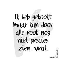 Ik Heb Gekookt Humor Grappige Teksten Grappige Citaten Grappige Quotes