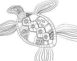 They race and even the rabbit is way too faster, turtle wins the race eventually. Sea Turtle Coloring Etsy