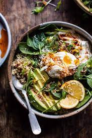 Turkish Egg And Quinoa Breakfast Bowl Half Baked Harvest Recipe Quinoa Breakfast Bowl Breakfast Bowls Vegetarian Breakfast