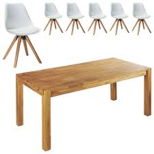 Essgruppe Royal Oak X2f Blockhus 90x180 6 Stuhle Weiss Esszimmermobel Kuchenmobel Mobel Danisches Bettenlager Home Decor Decor Furniture