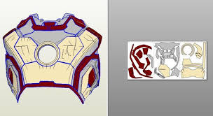 All the parts were cut with a knife and stuck together with hot glue. Helagaks Iron Man Mark 42 All Files Released Rpf Costume And Prop Maker Community