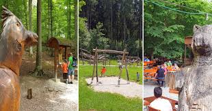 Freising Walderlebnispfad Spannende Familien Wanderung Mit Spielplatzen Und Wald Gaststatte Plantage Plantage Spielplatz Schulausflug