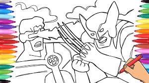Each features a detailed sculpt and comes with accessories. X Men Wolverine And Cyclops Drawing And Coloring Marvel X Men Superheroes Scene Youtube