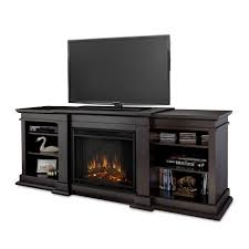 It can create a relaxing environment to recharge after a long day. Real Flame Fresno Walnut Entertainment Electric Fireplace Woodland Direct