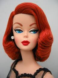 vintage red hair barbie