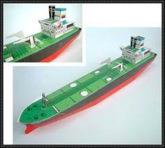 New Paper Model An Oil Tanker Paper Model Free Download On Papercraftsquare Paper Models Free Paper Models Oil Tanker