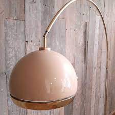 Glass lamp shades, fixture shade and globes. Vintage Arc Lamp Piet Jonker