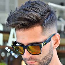 Choosing a style that leaves enough length on the top of your head to let the best haircuts for men are constantly changing, and with so many new cool men's hairstyles to get right now, deciding which cuts and. Fresh New Haircut Fade With Side Swept Hair Repinned Vom Gentlemanclub Viele Tolle Pins Rund Um Mohawk Hairstyles Men Men New Hair Style Gents Hair Style