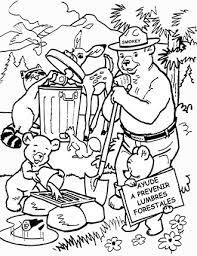 Forest printable coloring page, free to download and print. Color The Outdoors Us Forest Service