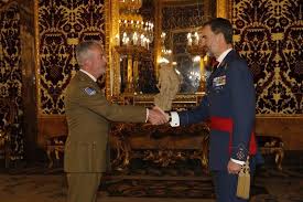 Casa De Su Majestad El Rey De Espana Actividades Y Agenda Audiencia Militar A Un Grupo De Coronele Capitan De Navio Ejercito De Tierra Los Reyes De Espana