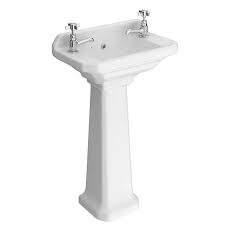 carlton cloakroom basin with full