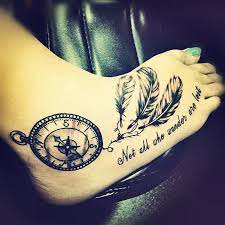 You can hang them above your bed if you are having some troubles with sleeping recently. 24 Dreamcatcher Tattoos On Foot