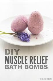 Sore Muscles Try These Homemade Bath Bombs Yuri Elkaim Recipe Homemade Bath Products Homemade Bath Bombs Diy Bath Products
