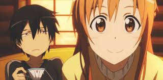 After he fell in love with asuna, kirito became very determined and was willing to do whatever it took to save her. Best Cute Anime Couples Gifs Gfycat