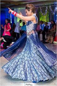 Royal Manor New Jersey Indian Wedding Danny Tina Blue Bridal Dress Bridal Dress Design Bridal Dresses