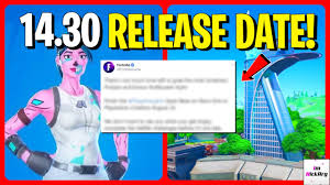 ► big fortnite patch notes archive ► find all fortnite patches ► battle royale & save the world ++ changelog & updates! New 14 30 Update Release Date Huge Update Fortnite Chapter 2 Season 4 Youtube