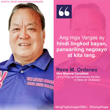 SOBRA NA ANG PANGMAMANIPULA NG MGA VARGAS SA MGA MAMAMAYAN; ISANG  PAGBABALIK TANAW Taong 2016, SINUSPINDE NG PROVINCIAL GOVERNMENT si Vice  Mayor Fred Domingo kasama ang limang konsehal dahil sa isinampang kaso