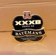 Batemans Brewery used Triple XB metal pump clip complete homebar XXXB  homebar | eBay