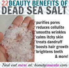 22 Benefits Of Dead Sea Salt For Skin Hair More Beautymunsta Free Natural Beauty Hacks And More