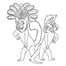 Download and print these king julian coloring pages for free. Top 10 Meerkat Coloring Pages