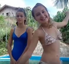 Desafio na piscina hoje é dia de marias duda e clara #marias2020 #familiahojeediademarias #hojeediademarias. Cool Desafio De Piscina Aigautoins