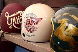 This Old Stomping Ground Vintage Helmet Motorcycle Helmets Cool Motorcycle Helmets