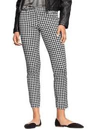 Black And White Houndstooth Pants Women S The Pixie Ankle Pants Old Navy Houndstooth Pants Pixie Pants Women Pants Casual