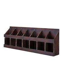 Étagère simple en métal et bois par kann. Etagere En Bois Murale Avec 7 Compartiments