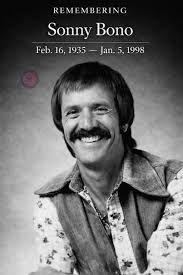 REMEMBERING Sonny Bono ❤️🎶 February 16, 1935 — January 5, 1998 On what would've been his 91st birthday, we honor the life and legacy of Sonny Bono. From chart-topping hits as one