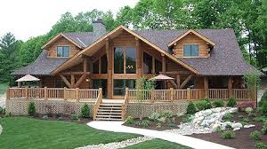 Log Home Design Plan And Kits For Big Sky Log Homes Exterior Log Home Designs Log Cabin Floor Plans