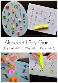 Here's a set of printable alphabet letters coloring pages for you to download and color. Alphabet I Spy Game I Heart Crafty Things